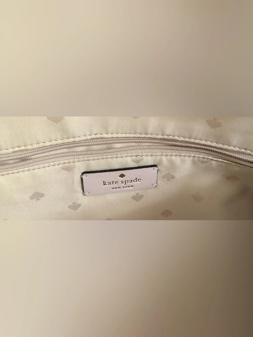 Kate Spade Daily Tote Bag Light Pink Saffiano Leather Large Front Slip Pocket